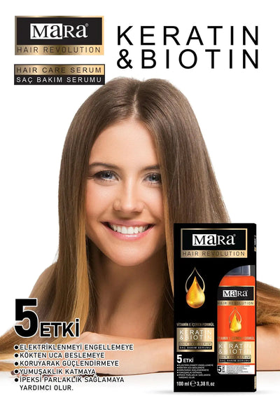 Mara Hair Care Serum Keratin & Biotin