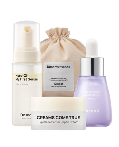 Kit Skincare Set 3 Essential Skincare Products with a Travel Pouch
