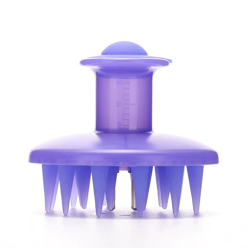 Silicone Scalp Massage Comb for Hair Care & Serum Absorption
