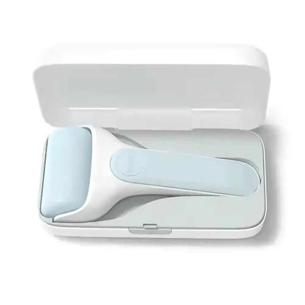 Cold Compress Roller Beauty Tool for Skincare in a sleek white case, perfect for refreshing tired skin.
