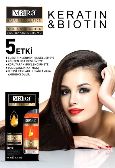 Mara Hair Care Serum Keratin & Biotin