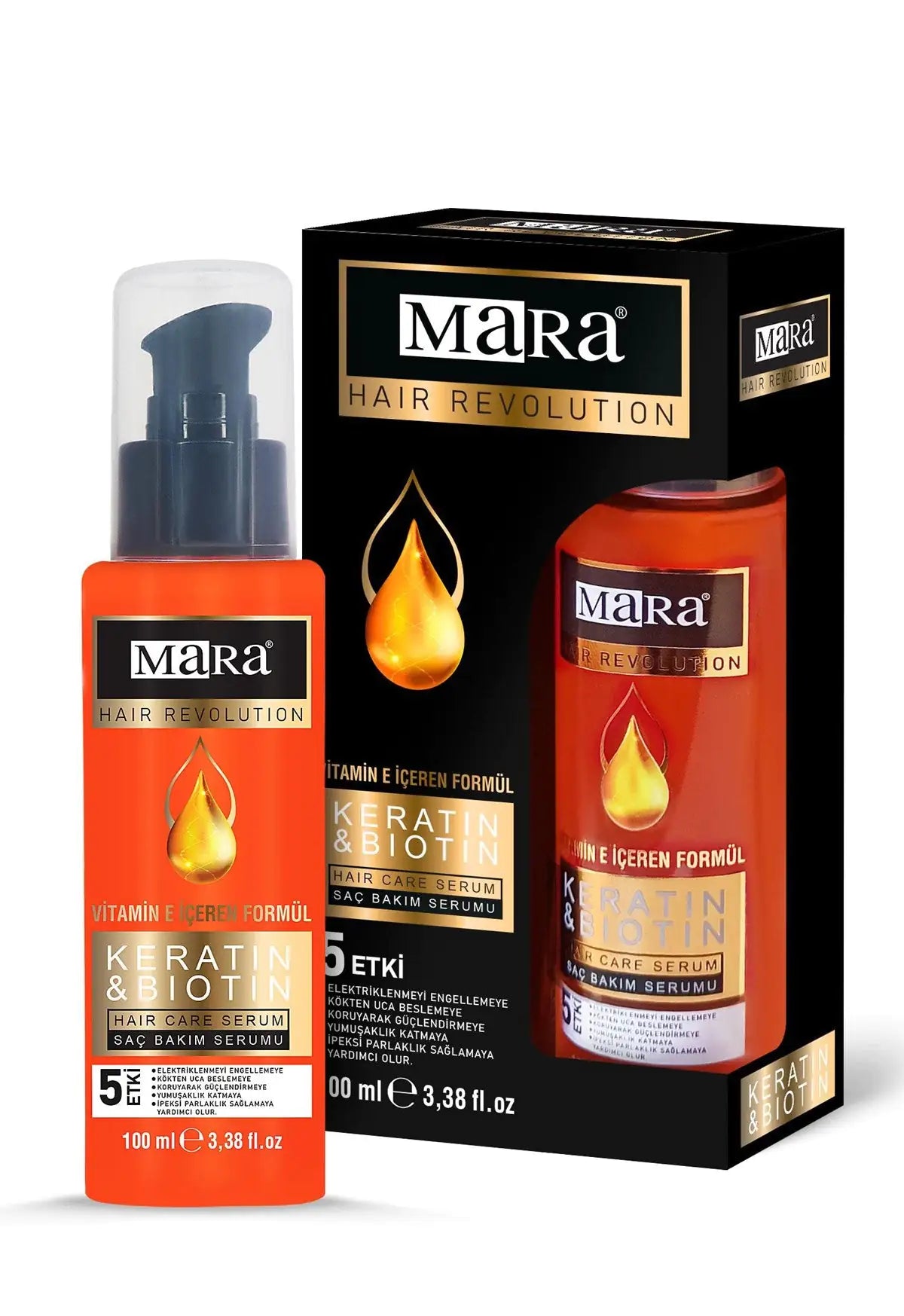 Mara Hair Care Serum Keratin & Biotin