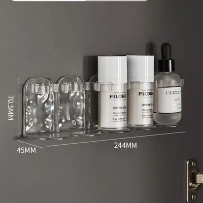 Glacier Pattern Bathroom Organizer for Skincare