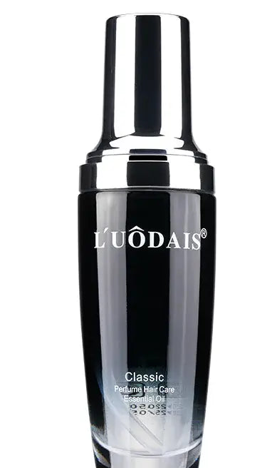 Oil Essence for Salon Use Lodais Hair Care in a sleek bottle, providing professional hair treatment and shine.