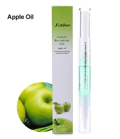 Fruit-Scented Nail Care Oil in a pen format, featuring apple oil for strong and healthy nails.