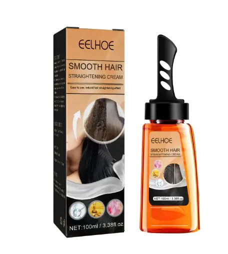 Straightening Balm for Curly Hair Care