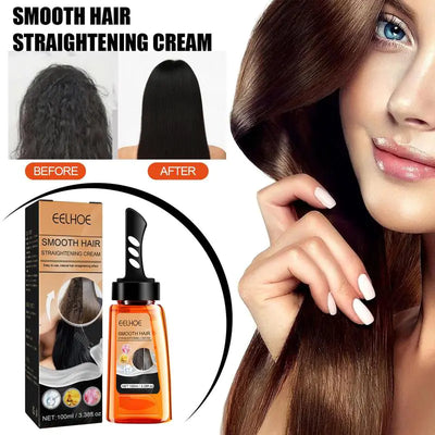 EELHOE Protein Straightening Balm for Curly Hair Care