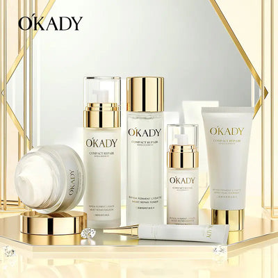 Skincare Set with Yeast and Peptide Caviar