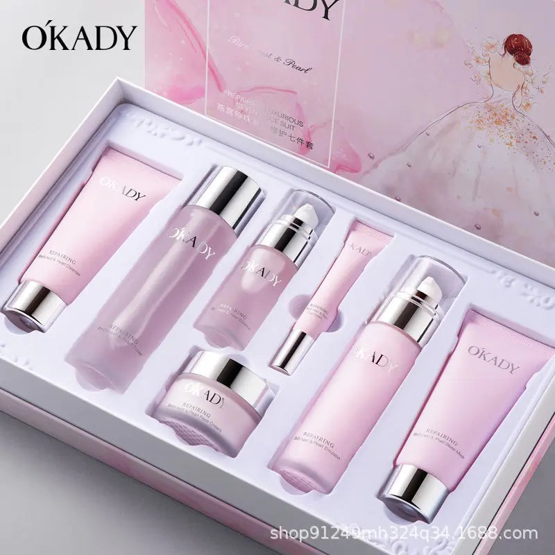 Skincare Set with Yeast and Peptide Caviar