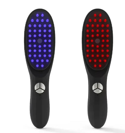 Vibrating Hair Care Red/Blue Light Spray Comb