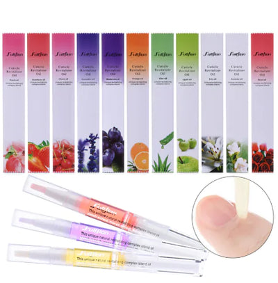Fruit-Scented Nail Care Oil and Nourishing Pen