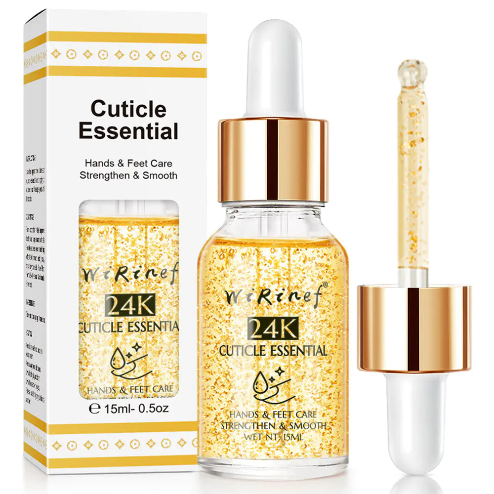 Nail Care Oil with Plant Extracts for Manicure