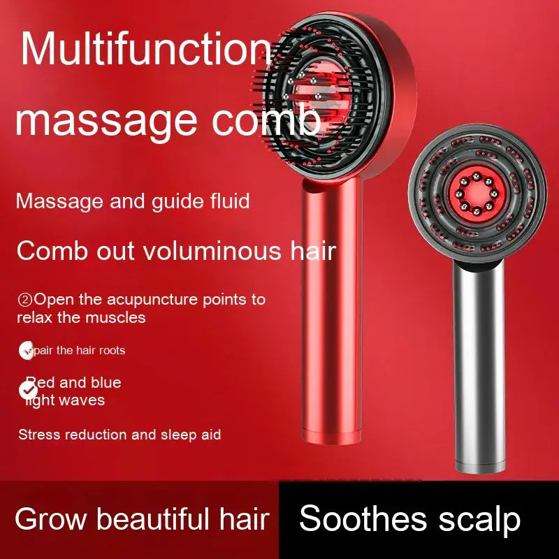 Comb Scalp Massager for stress relief, healthier hair growth, and soothing scalp experience.